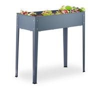 Aiuola rialzata da balcone Contenitore per piante 57,5 L 6,5 kg Aiuola rialzata