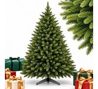 Relaxdays Albero di Natale: abete natalizio