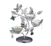 Relaxdays Albero portagioielli & porta orecchini