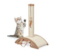 Colonna tiragraffi Albero per gatti Grattatoio interattivo 1,1 kg 52 cm MDF