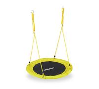 Relaxdays Altalena da giardino a nido 110 cm