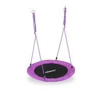 Relaxdays Altalena da giardino a nido 110 cm