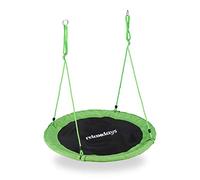 (TG. 150.00 x 110.00 x 110.00 cm) Relaxdays Altalena da Giardino a Nido, per Bam