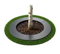 Relaxdays Anello per alberi zincato