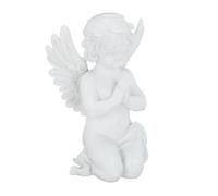 Relaxdays Angioletto deco in preghiera da giardino