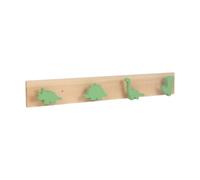 Relaxdays Appendiabiti bambini 4 ganci "Dino"