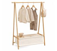 Relaxdays Appendiabiti bimbi con cesto