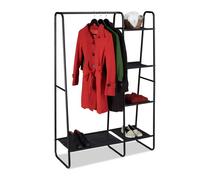 Relaxdays Appendiabiti da terra stand attaccapanni