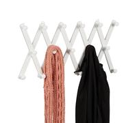 Appendiabiti allungabile da parete Porta abiti a muro Supporto per indumenti