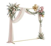 Relaxdays Arco palloncini, quadrato