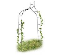 Arco per rose rampicanti romantico 1,9 kg Verde scuro Arco decorativo per piante