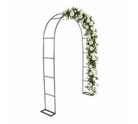 Relaxdays Arco per rose XXL in ferro con base
