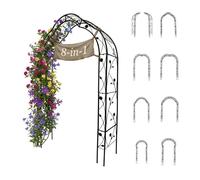 Relaxdays Arco rose "8in1"