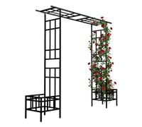 Relaxdays Arco rose fioriere