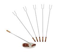 Set di spiedi da barbecue Spiedini universali 80 cm 6 pz. Spiedi per barbecue