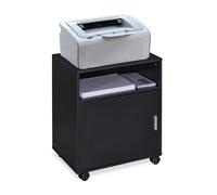 Carrello porta stampante Mobiletto con ruote 3 scomparti 10,5 kg 3 ripiani