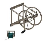 Avvolgitubo da parete Supporto per tubo 5 kg Acciaio Avvolgitubo da giardino