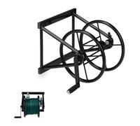 Avvolgitubo da parete Supporto per tubo 5 kg Acciaio Supporto per tubi 60 m