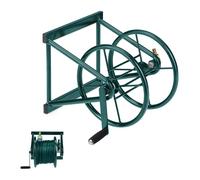 Avvolgitubo da parete Supporto per tubo 5 kg Verde Avvolgitubo da giardino