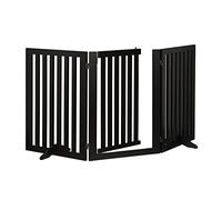 Cancelletto nero alto 70 cm Barriera per bambini Cancello espandibile Pieghevole