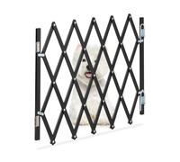Relaxdays Barriera protettiva nera per cani