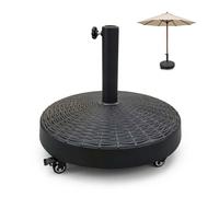 Relaxdays Base per ombrellone con rotelle