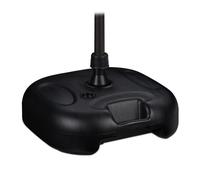 Relaxdays Base per Ombrellone, da Riempire con Acqua o Sabbia, per Aste D: 25-32mm, Piedistallo, Plastica, 44x42 cm,Nero