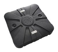 Relaxdays Base ombrellone riempibile con rotelle