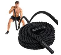 Relaxdays Battle Rope con maniglie