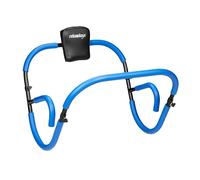 Relaxdays Bauchtrainer AB Roller, Bauchmuskeltrainer, faltbar, HxBxT: 66 x 70 x 70 cm, Sixpack Fitness Trainer