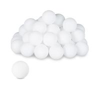 Relaxdays Beer pong balls bianche in set da 100