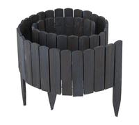 Relaxdays Bordatura aiuola legno flessibile