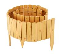 Relaxdays Bordatura flessibile in legno