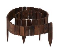 Relaxdays Bordatura flessibile in legno