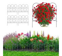 Relaxdays Bordi aiuole metallo 5 pz