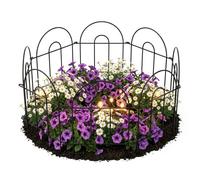 Relaxdays Bordo aiuola met., 6 pz