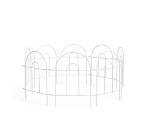 Relaxdays Bordo aiuola met., 6 pz