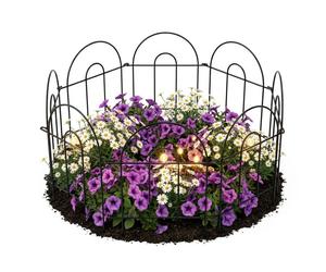 Relaxdays Bordo aiuola met., 6 pz