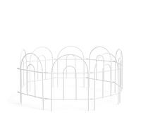 Relaxdays Bordo aiuola met., 6 pz