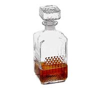 Bottiglia in vetro per whisky, caraffa, caraffa, decanter per rum, cognac, gin