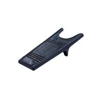 Relaxdays Calzascarpe in ghisa Rustico Antiscivolo HLP 7,5x29x12 cm Grigio-Bruno