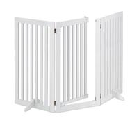 Relaxdays Cancelletto bianco per cani alto 92 cm