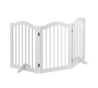 Relaxdays Cancelletto bianco protettivo alto 70 cm
