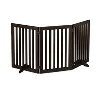 Relaxdays Cancelletto per cani da 70 cm marrone
