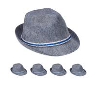 Relaxdays Cappello bavarese in set da 5