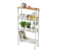 Relaxdays Carrello 4 ripiani