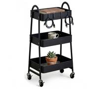Relaxdays Carrello con 2 maniglie acciaio