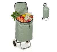 Relaxdays Carrello spesa pieghevole
