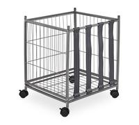 Porta palloni Carrello a rete 10 kg Carrello porta palloni 4 ruote
