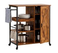 Relaxdays Carrello Industrial con armadio